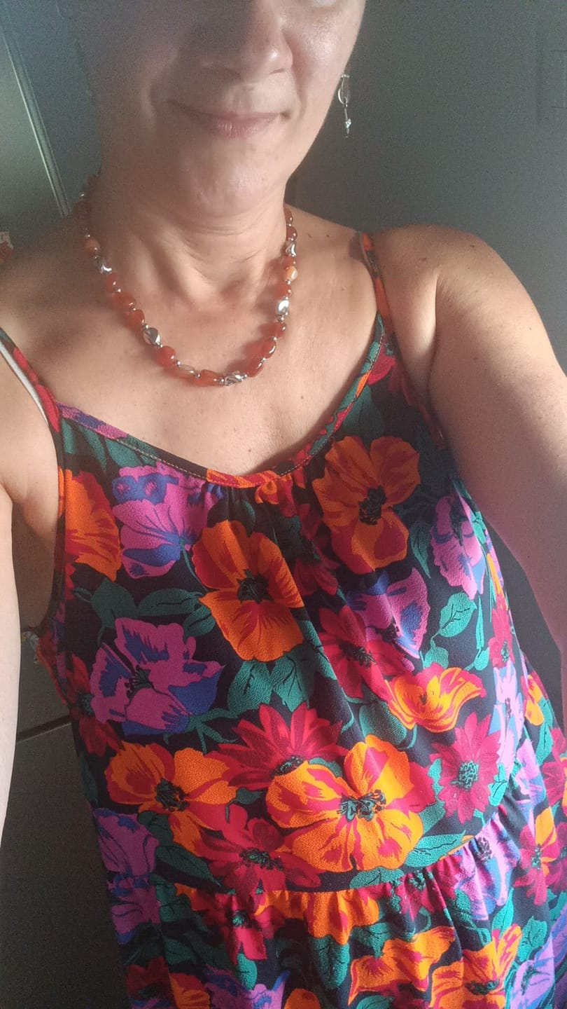 Customer photo review of Offerta Luce Argento con pietra naturale