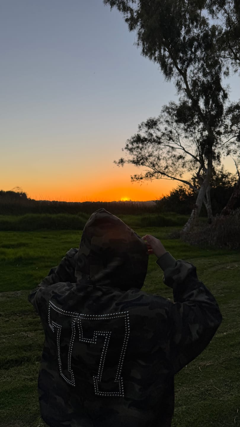 Customer photo review of Aelfric Eden Camo Zip Up Hoodie