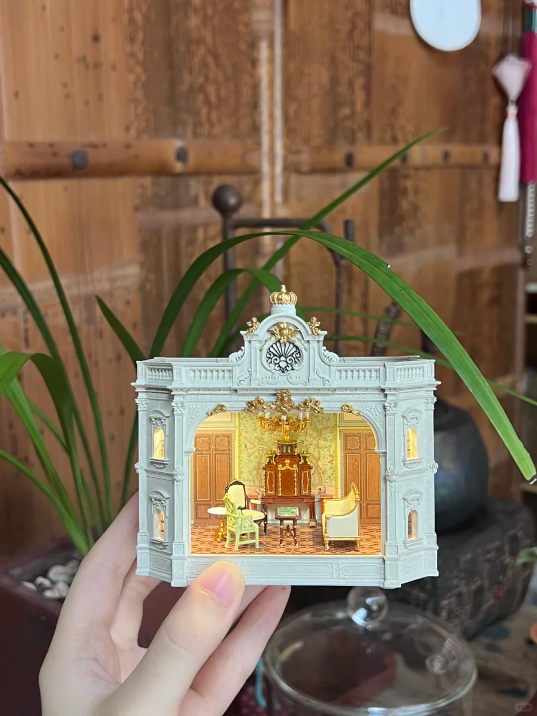 Customer photo review of French Royal Manor Miniature House