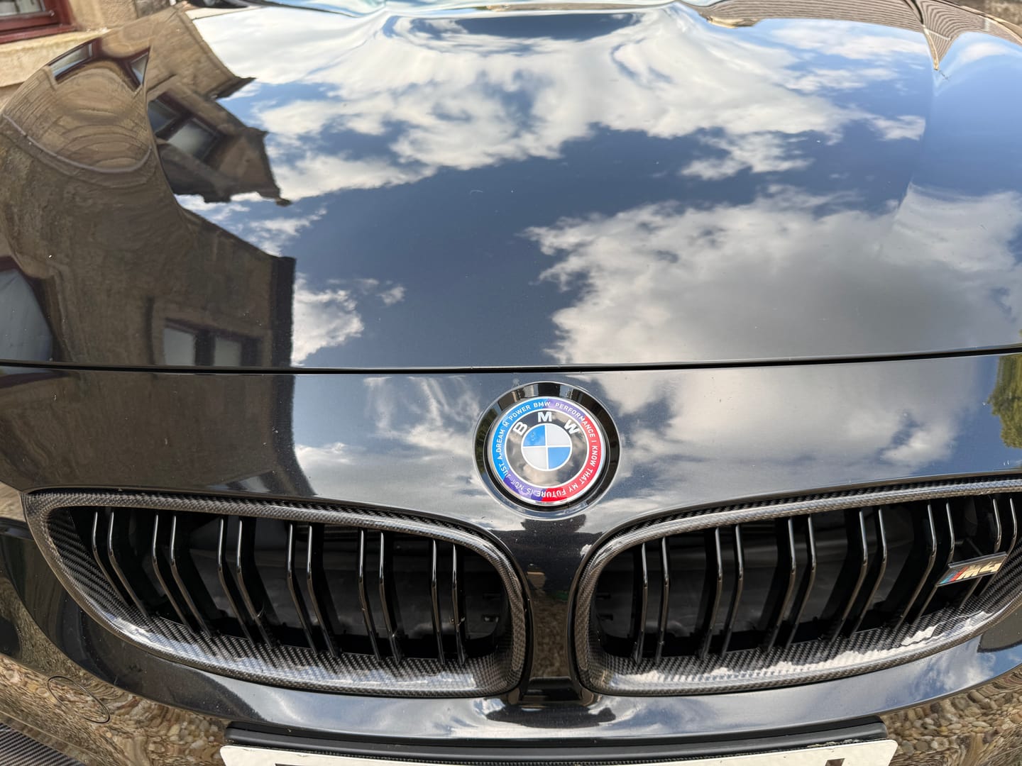 Customer photo review of BMW 50TH EMBLEM BADGE - BLUE & RED