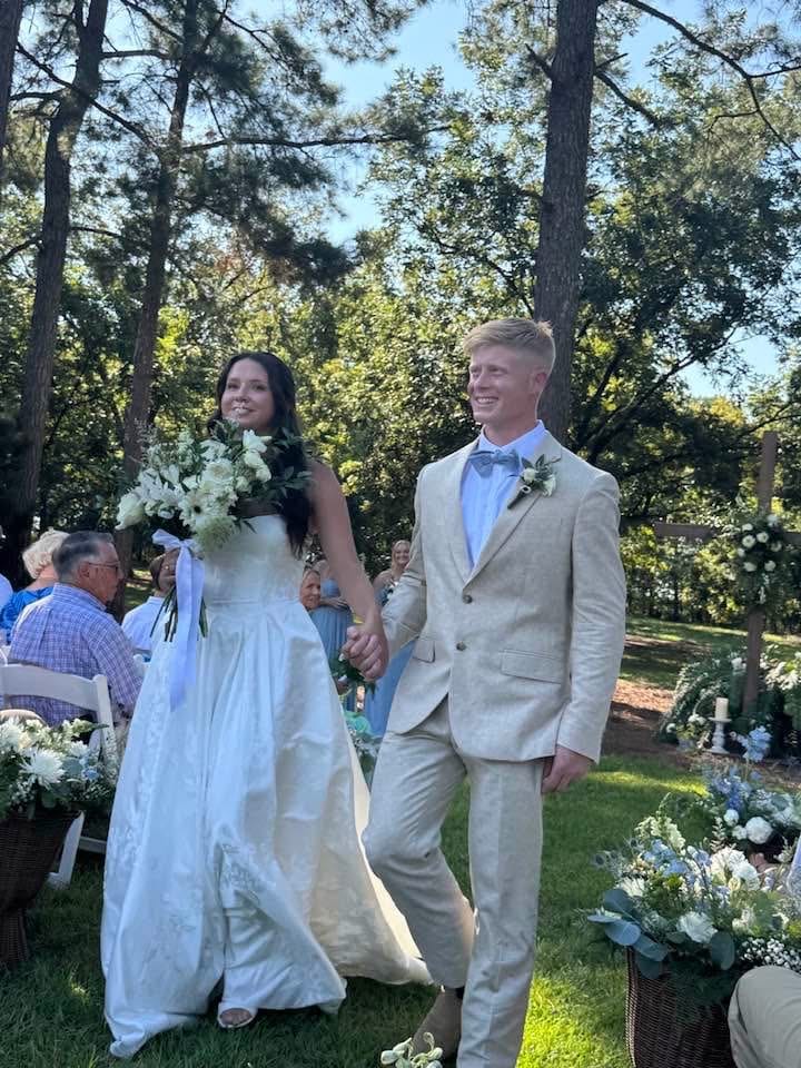 Customer photo review of Magnolia Periwinkle Bow Tie