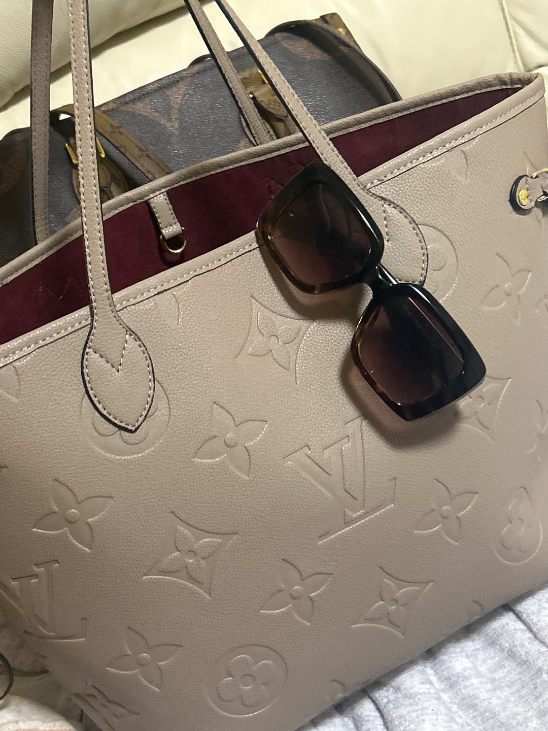 Customer photo review of 【ルイヴィトン】人気 ◆ネヴァーフル MM ☆選べる4色