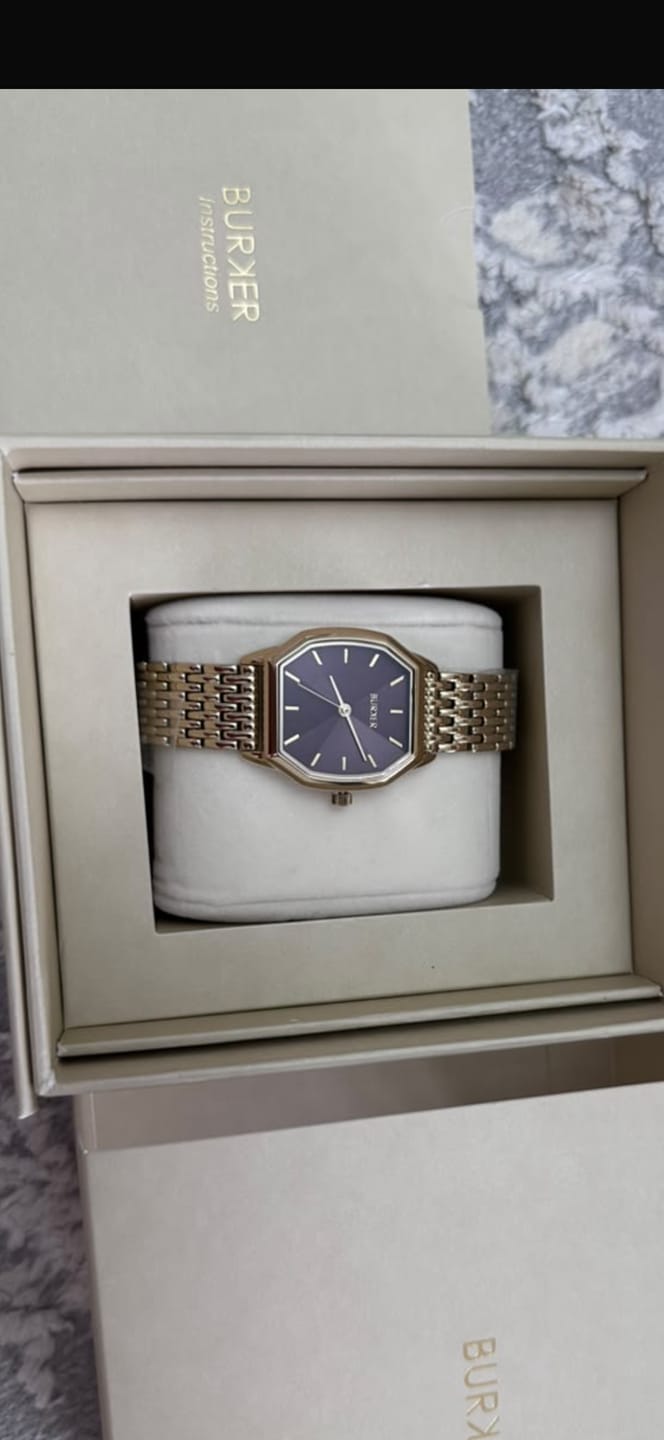 Customer photo review of Julia Gold Burgundy