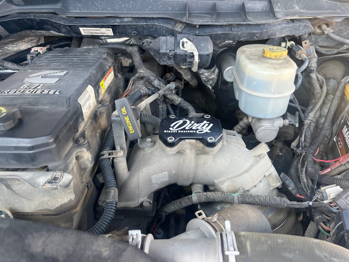 Customer photo review of 2009-2024 Cummins EGR/Cooler Delete (I67-EGR-A006)