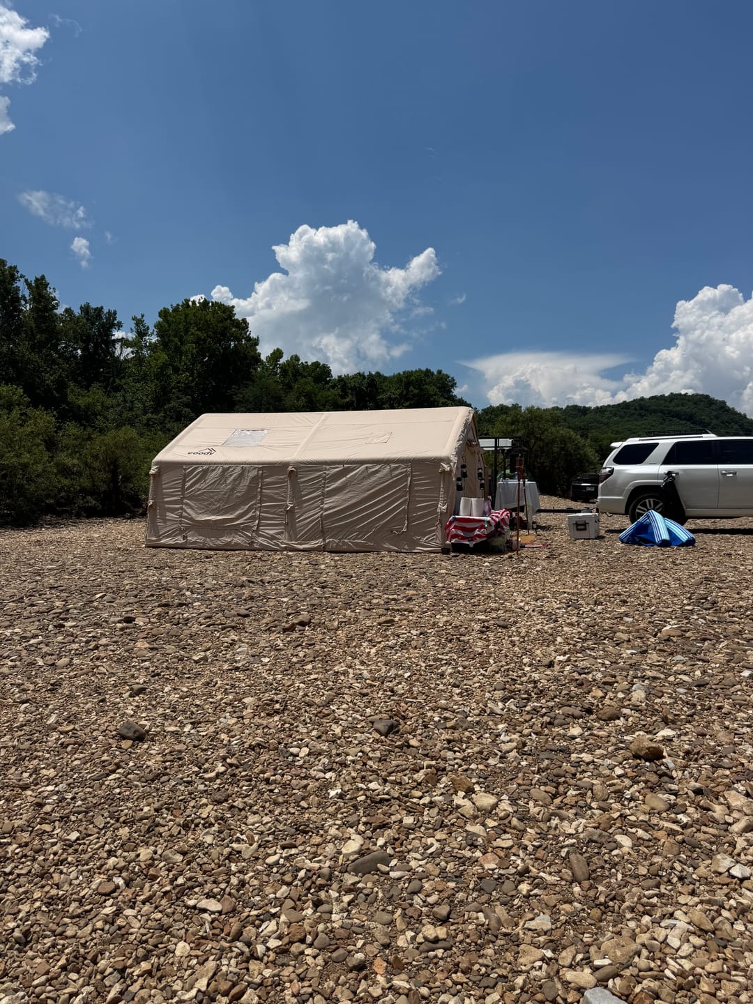 Customer photo review of Carpet for Coody 17.2 Familia AirTent - Beige