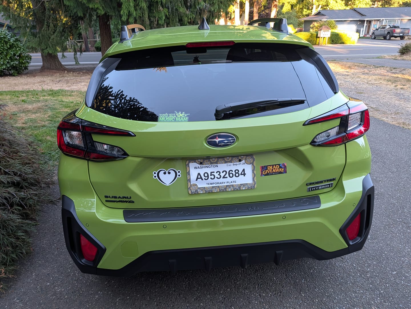Customer photo review of Dead Giveaway Sticker