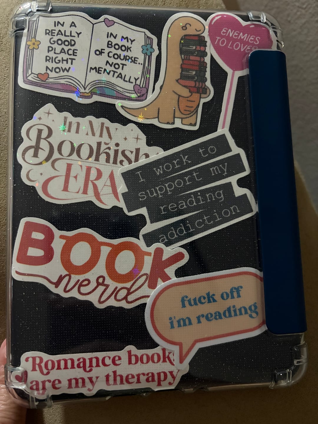 Customer photo review of book club sticker pack special