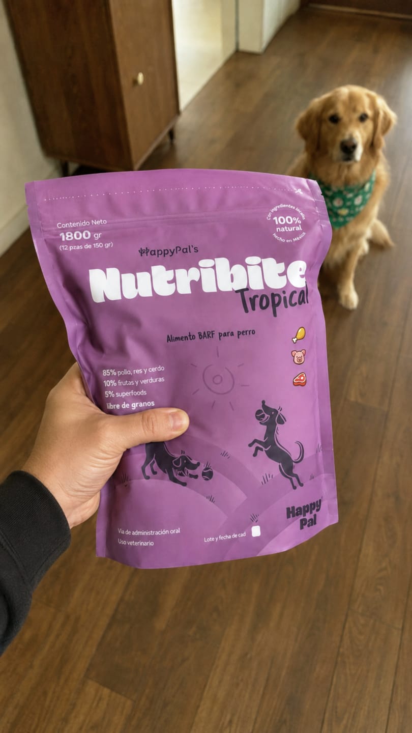 Customer photo review of Nutribite I Dieta BARF para perros. Natural y congelada. Lista para servir.