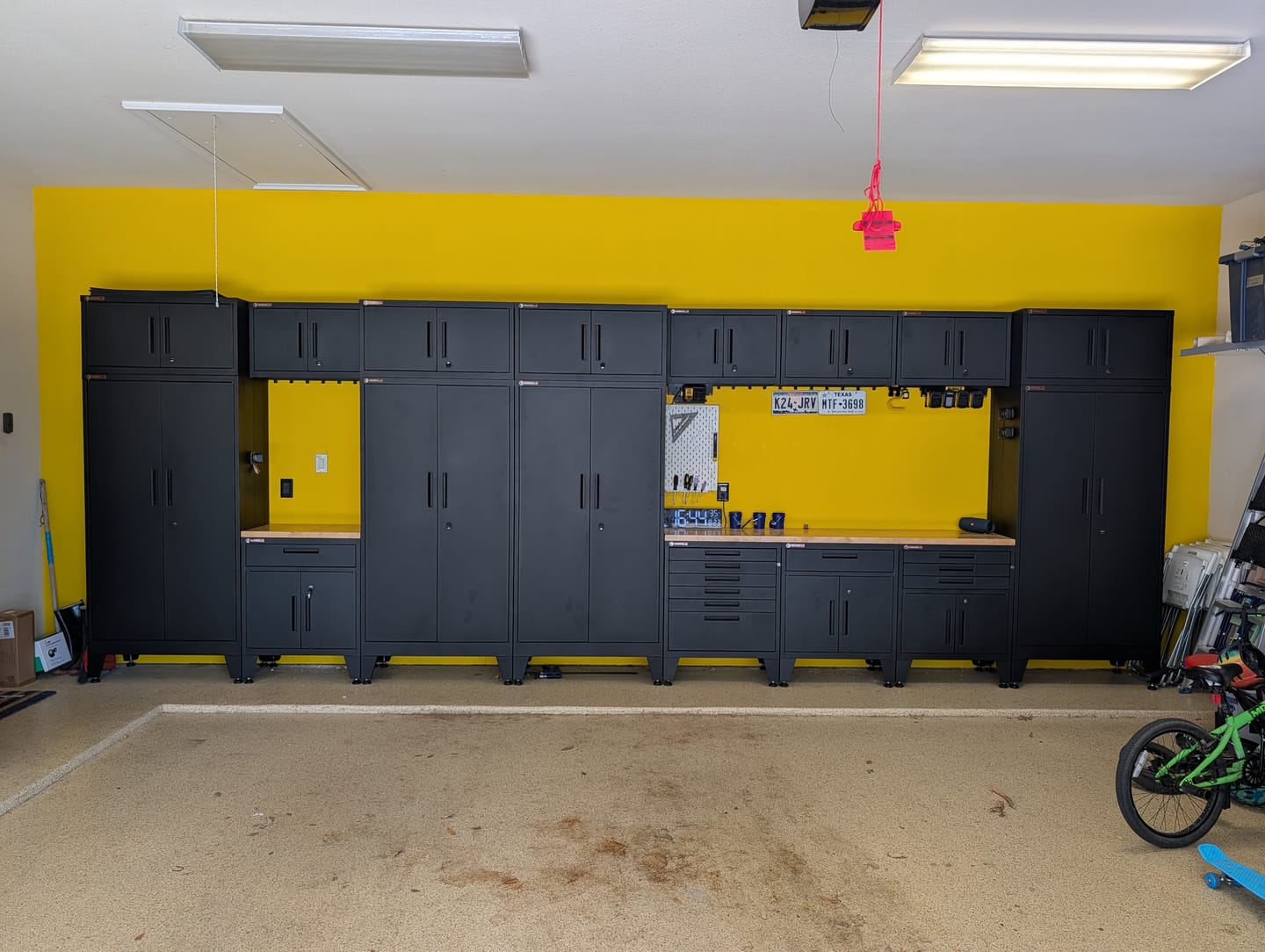 Customer photo review of Garage Gear Locker in Black