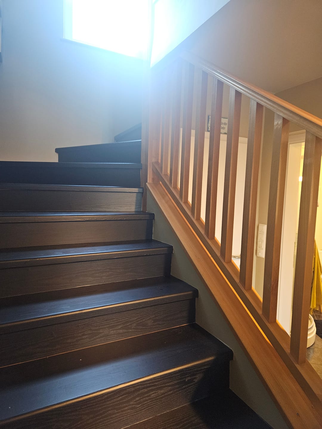 Customer photo review of Treverk sort matt kontaktplast