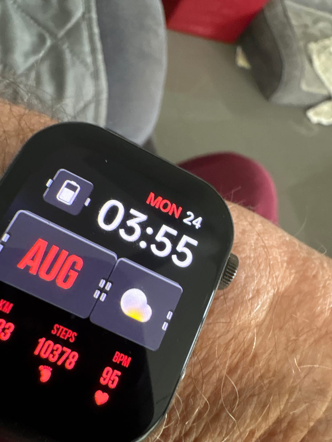 Customer photo review of Gard Pro Health 4 Smartwatch