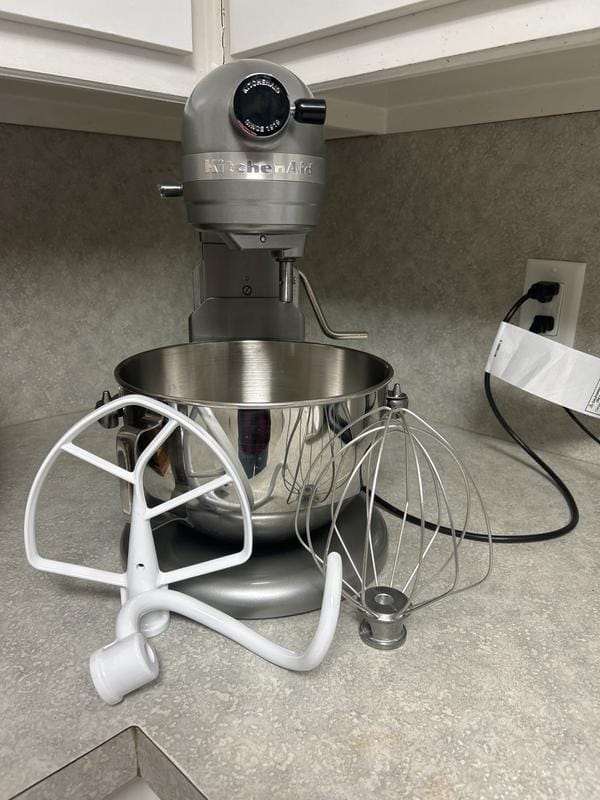 Customer photo review of KitchenAid® 7 Quart Bowl-Lift Stand Mixer