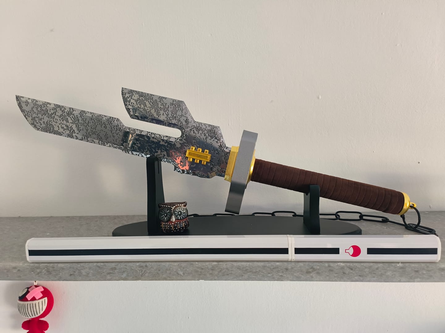 Customer photo review of Inverted Spear of Heaven Jujutsu Kaisen Cursed Dagger Sword