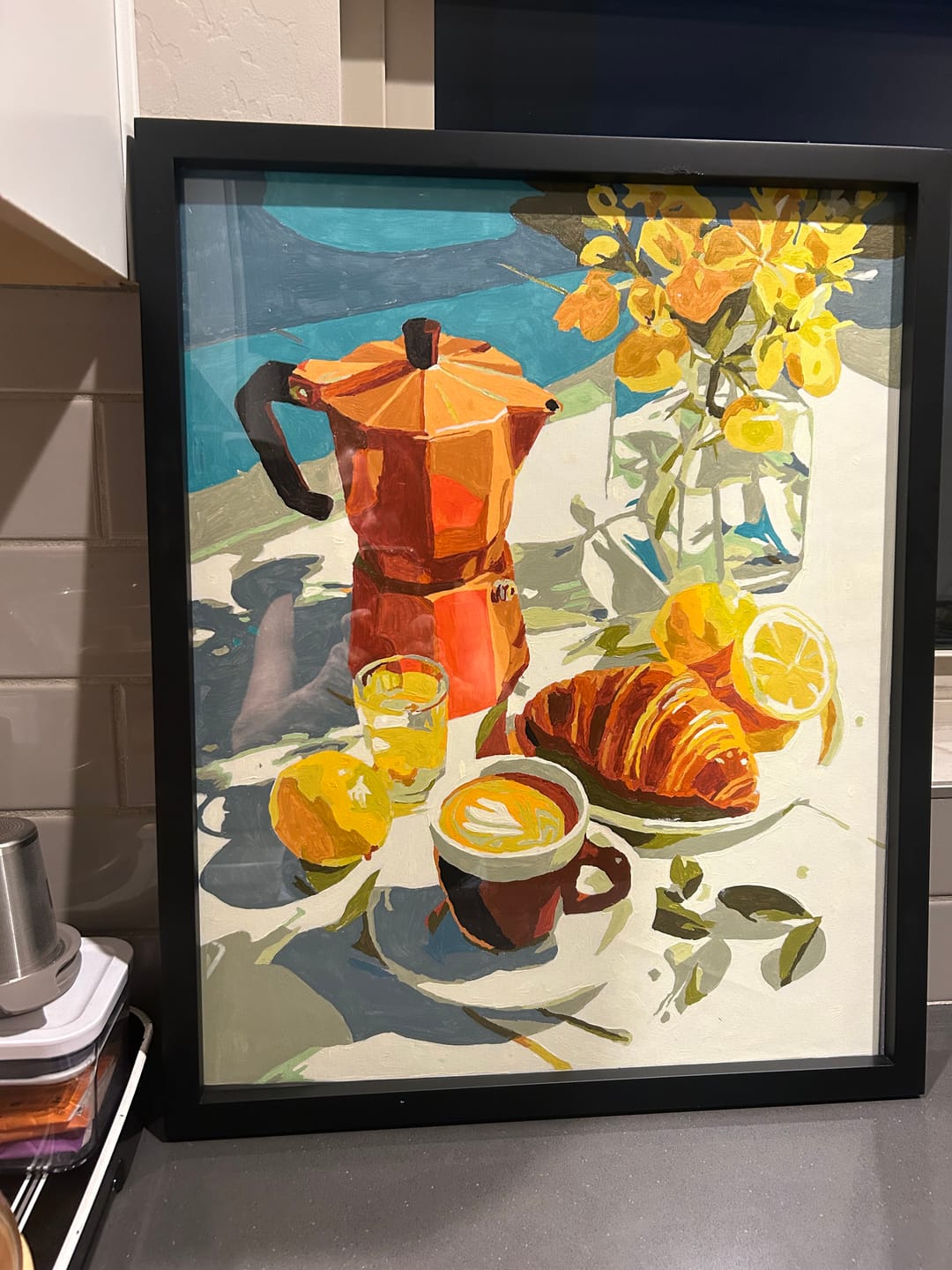 Customer photo review of Simple Pleasure | Paint by Number