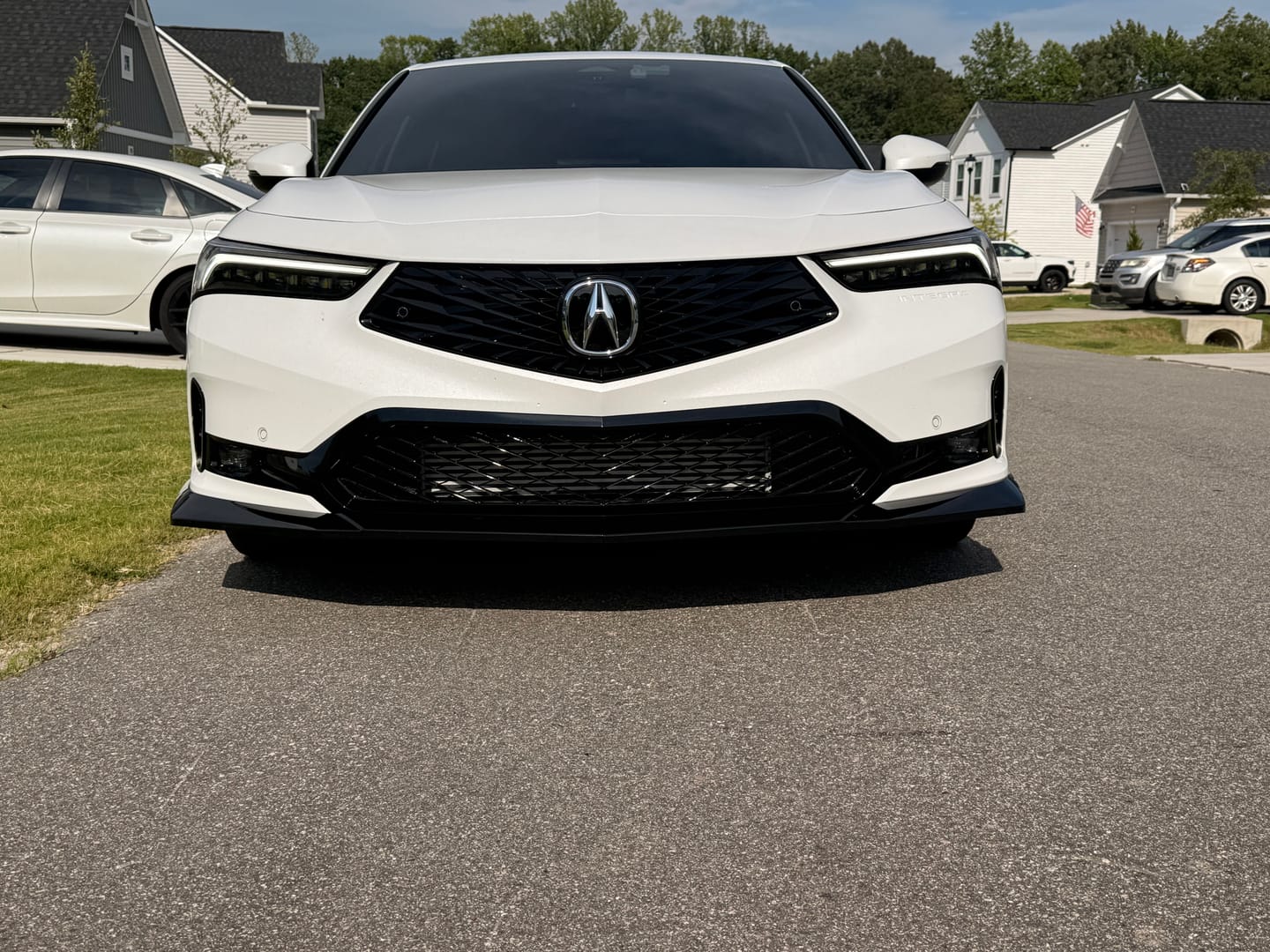 Customer photo review of 2023-Up Acura Integra DE4 Front Splitter Lip