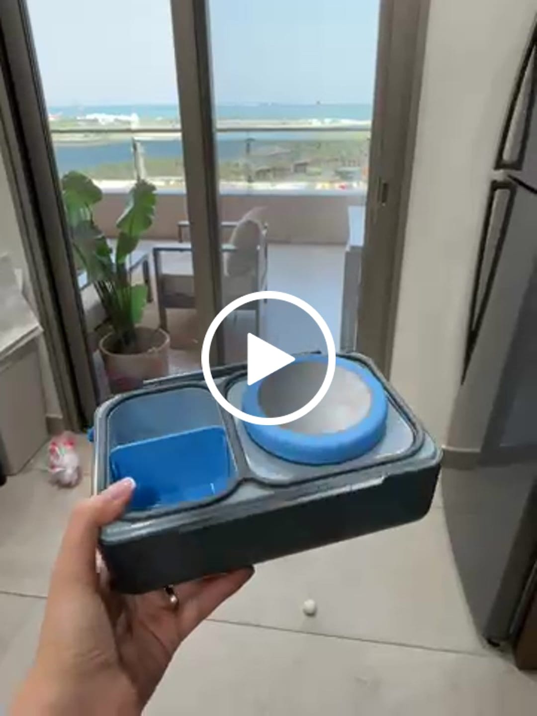 Customer video review of OmieBox Thermos Bento Lunch Box 350ml