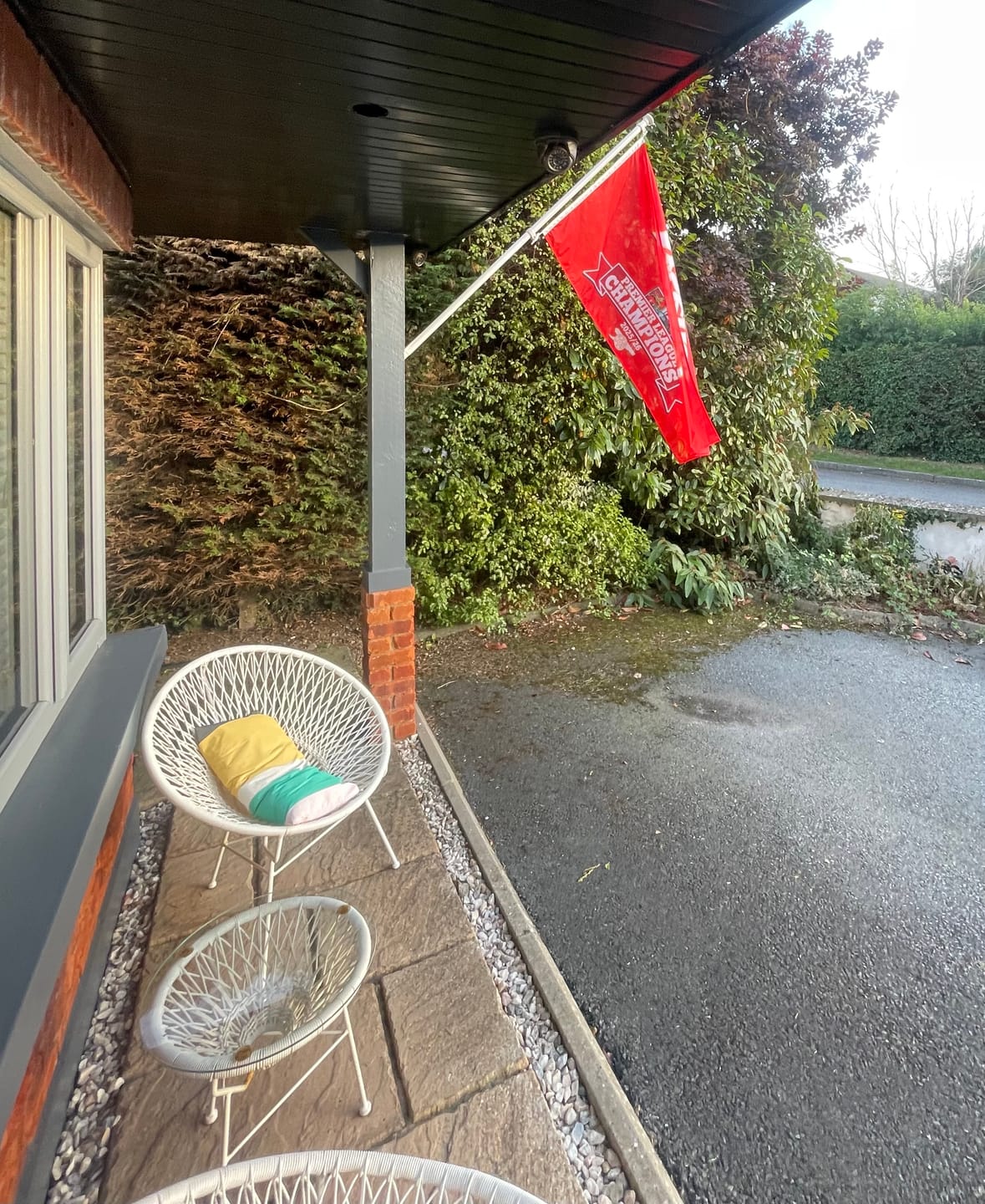 Customer photo review of Arsenal Premier League Champions 2025/26 Flag