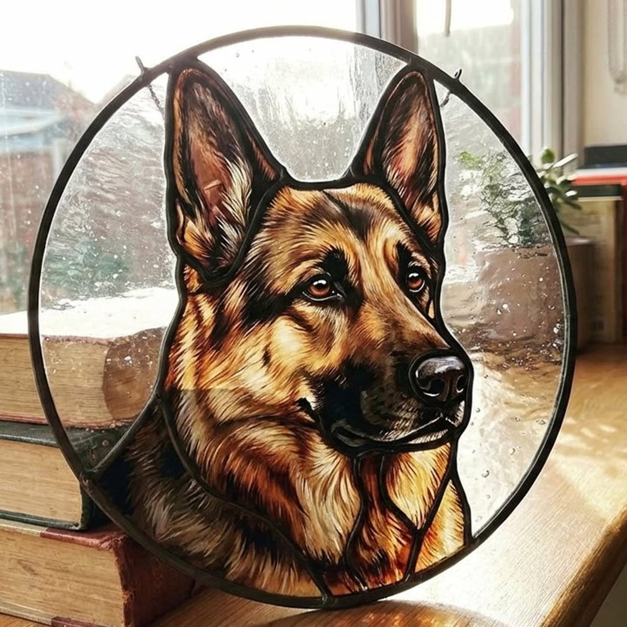 Customer photo review of Pawlight Portrait™ — Custom Pet Portrait