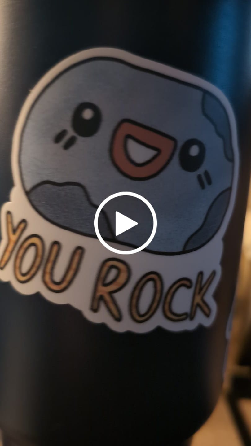 Customer video review of Tent Under The Moon & Stars Camping Sticker