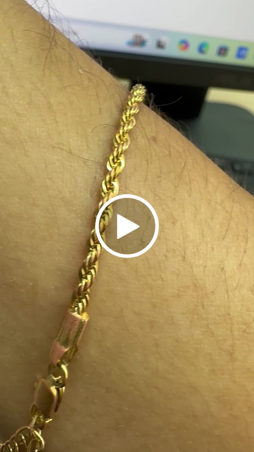 Customer video review of Pulseras Lazo en Oro laminado 18k Para Pareja