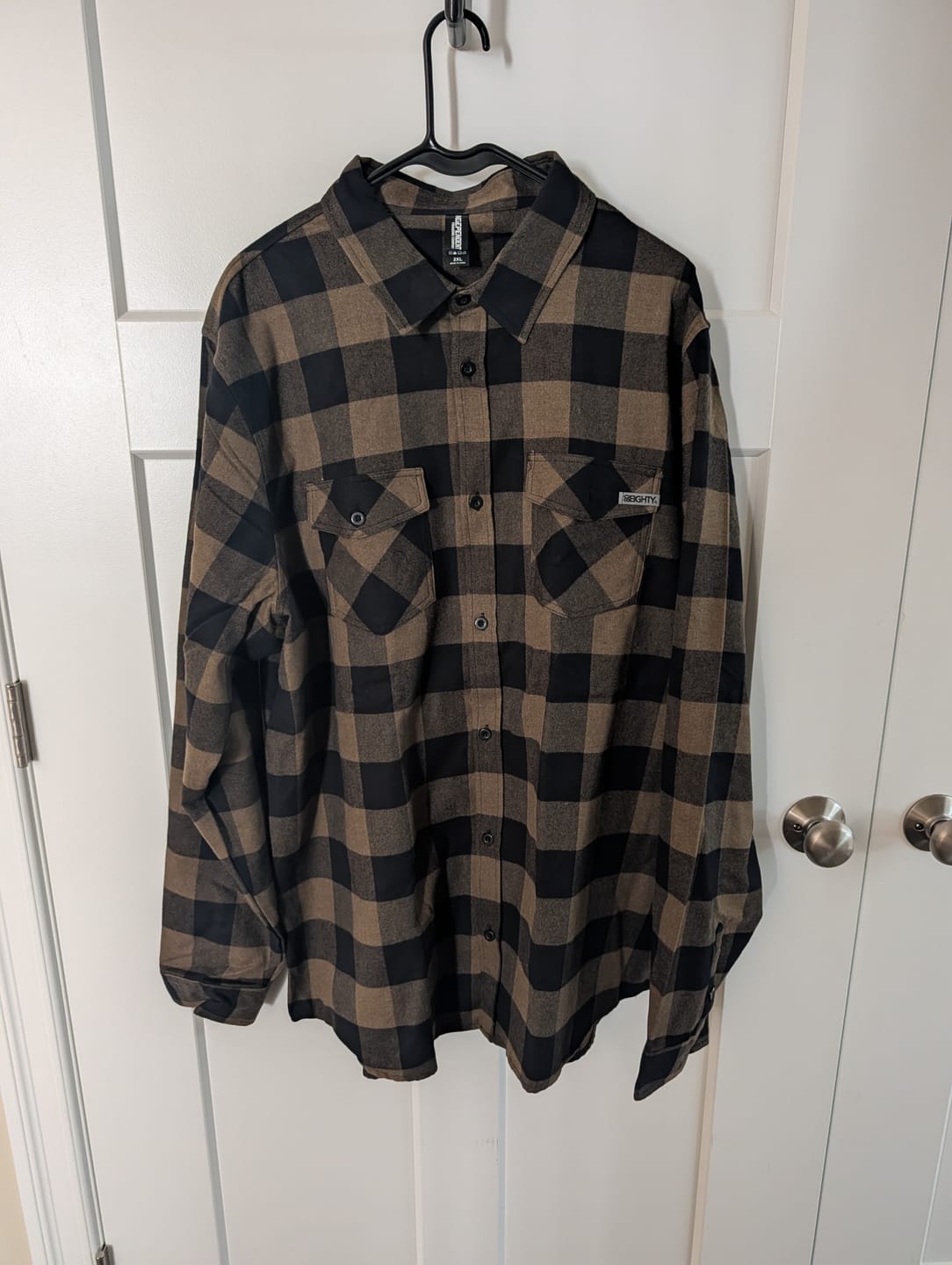 Customer photo review of 80Eighty® Brown-Black Flannel