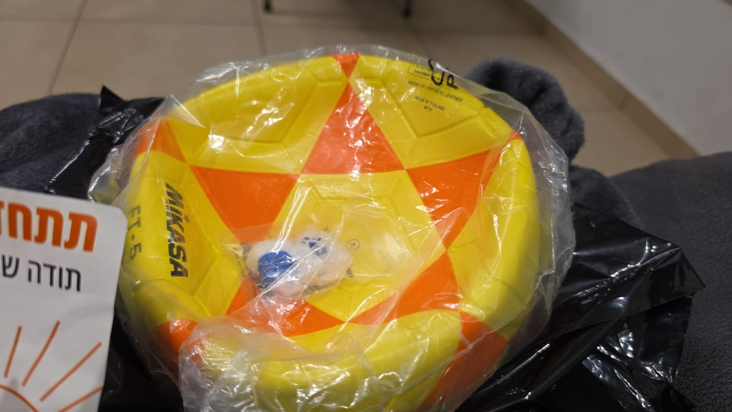 Customer photo review of כדור מיקאסה מקורי Mikasa FT-5
