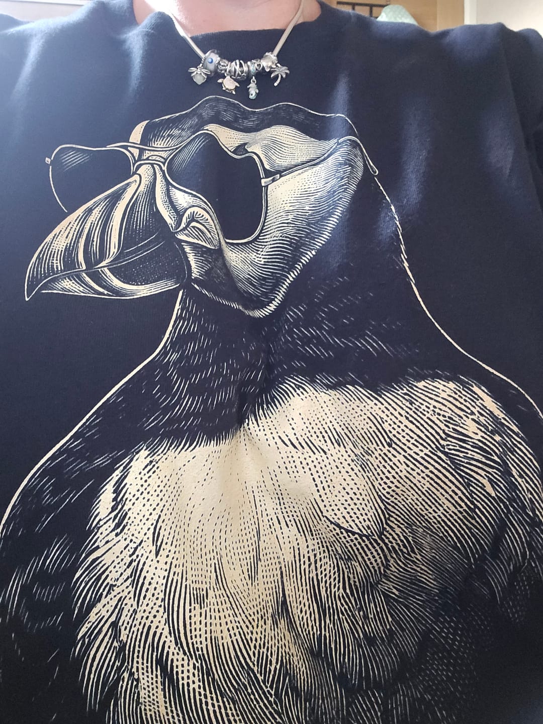 Customer photo review of Sunglass Puffin 5 T-Shirt