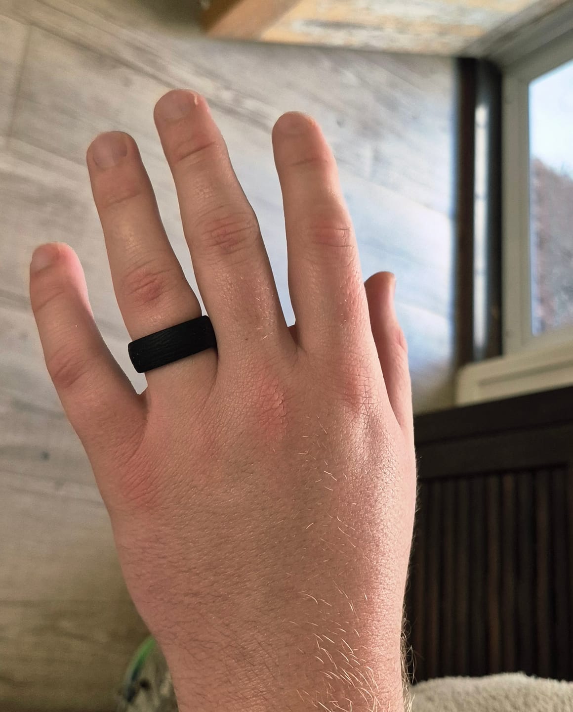 Customer photo review of The Naturist - Silicone Ring