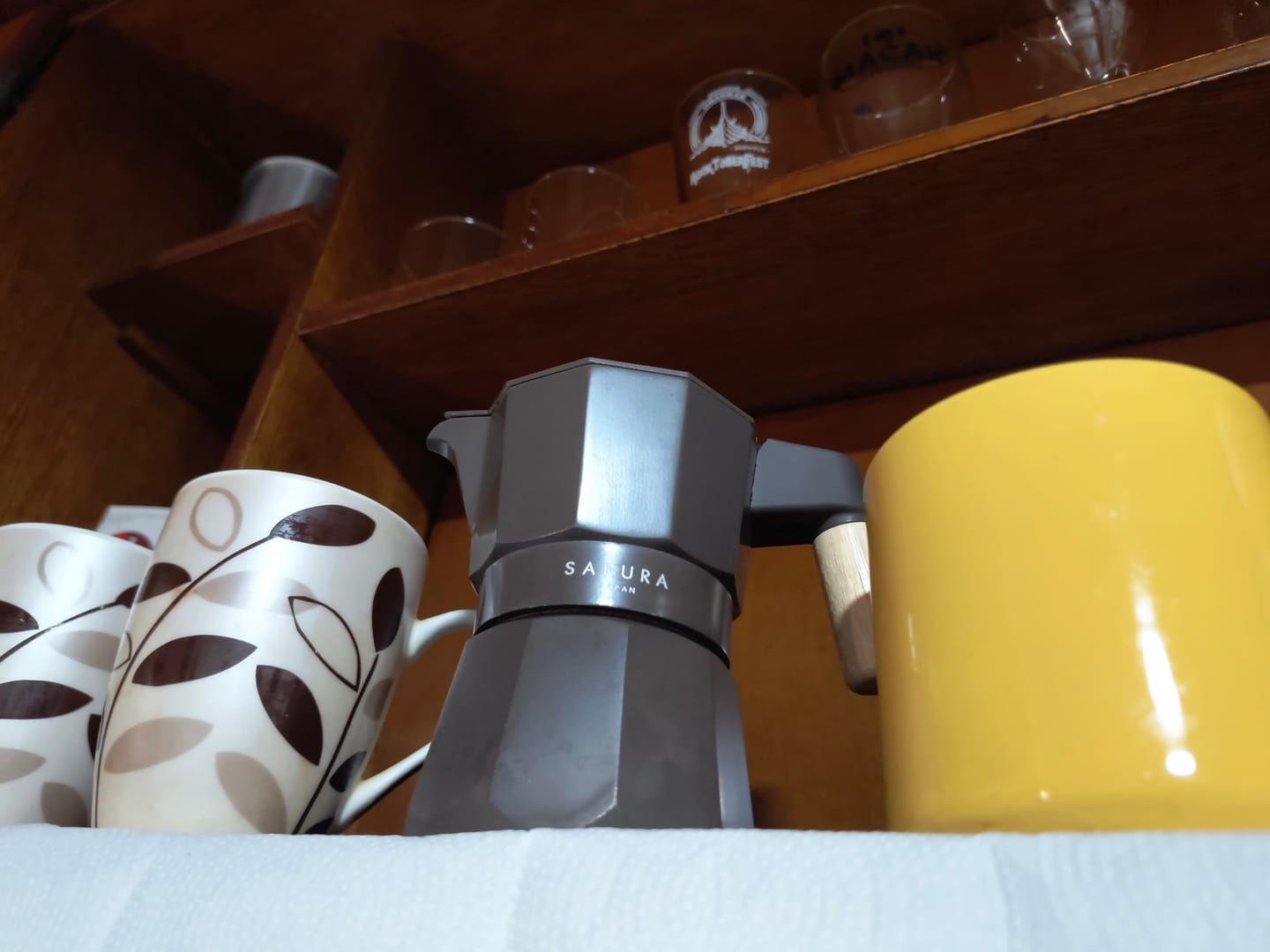 Customer photo review of Cafetera Moka Aurora