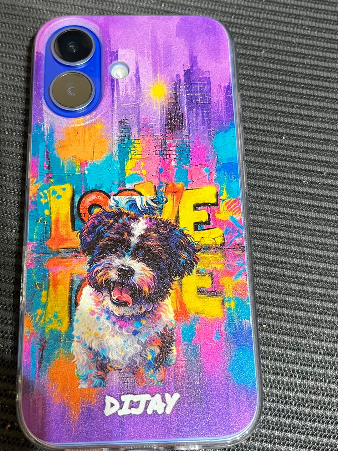 Customer photo review of Personalisierte Handyhülle - Streetart