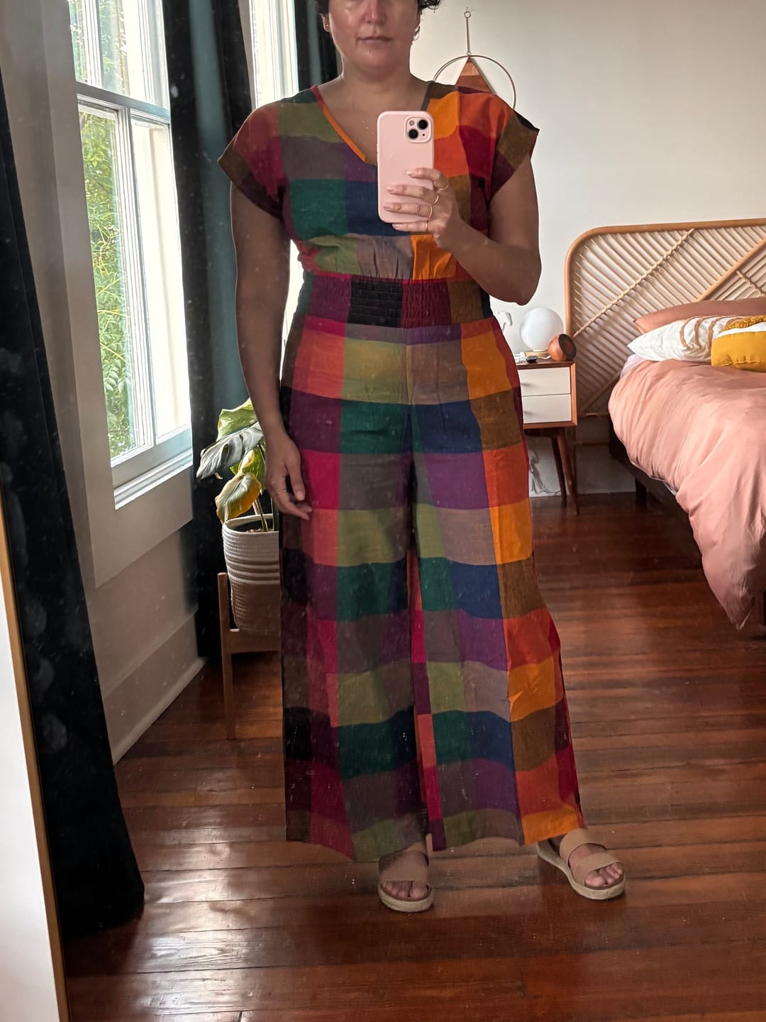 Customer photo review of MARIE CINCH JUMPER | MULTI CHEX
