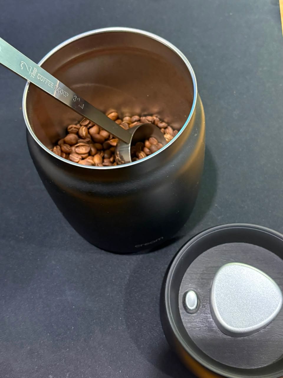 Customer photo review of Cuchara Dosificadora de Café - Acero Inoxidable 30ml