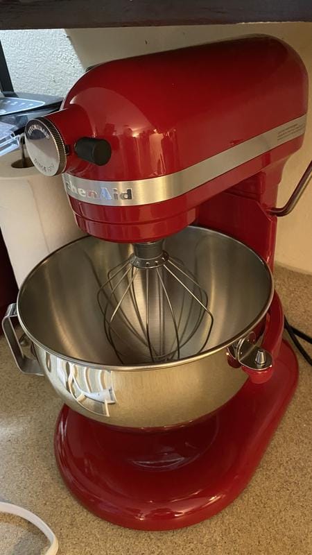 Customer photo review of KitchenAid® 7 Quart Bowl-Lift Stand Mixer