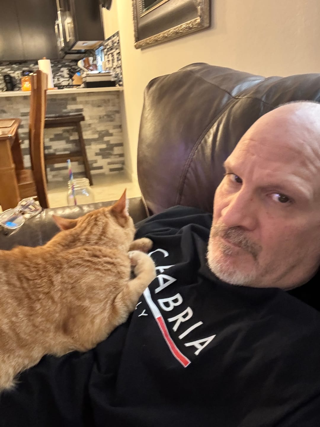 Customer photo review of Calabria Italy Minimalist T-Shirt