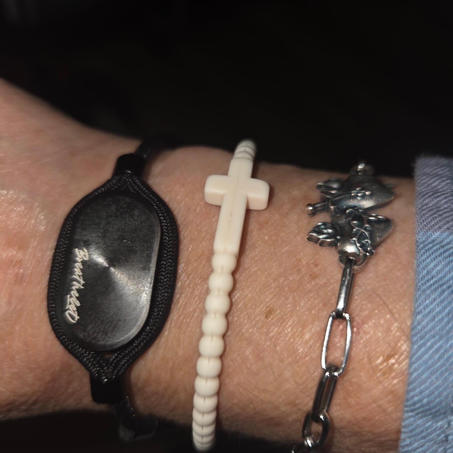 Customer photo review of BREATHELET | Wearable Focus Bracelet – Adjustable Fit – Gentle Vibration Alerts for Calm & Refocus