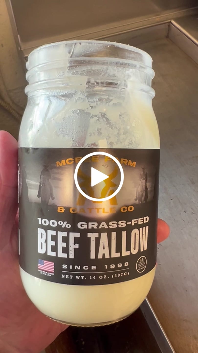 Customer video review of 100% Grass-Fed Beef Tallow