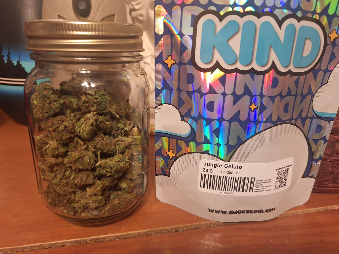 Customer photo review of Jungle Gelato - 28 Grams - Indica