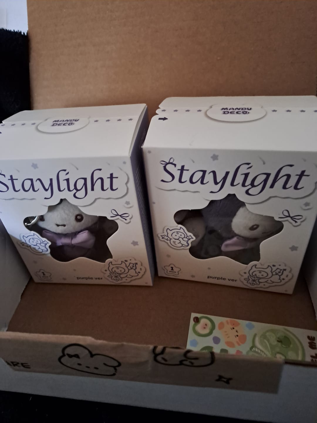 Customer photo review of STAYLIGHT PLUSH DOLL - PURPLE VER