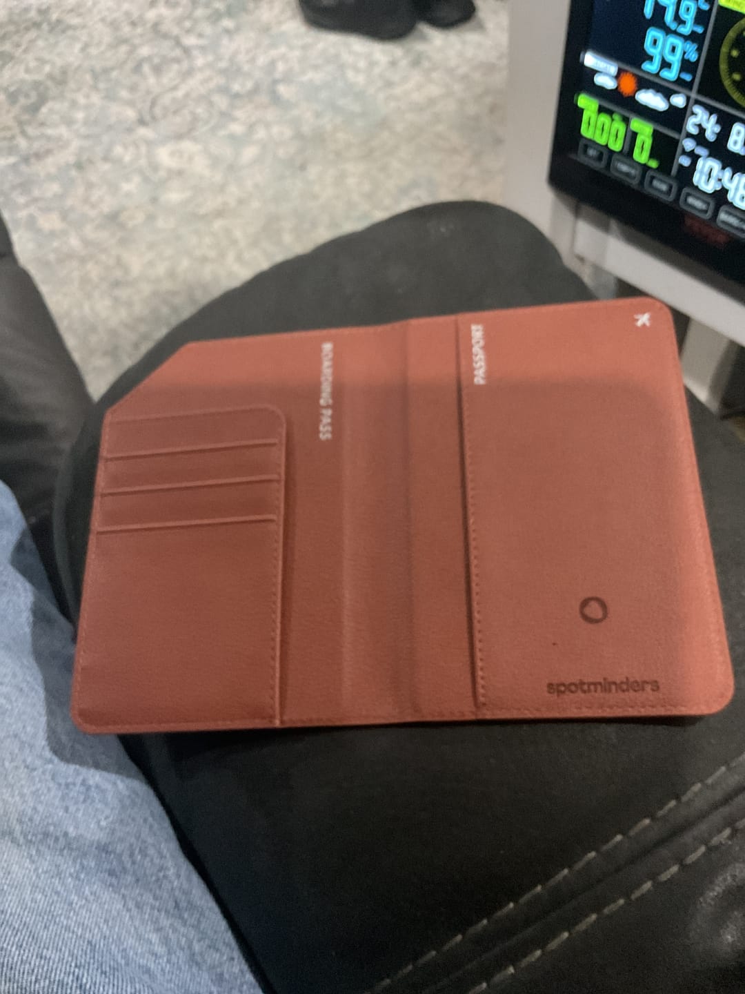 Customer photo review of Passport Holder Air