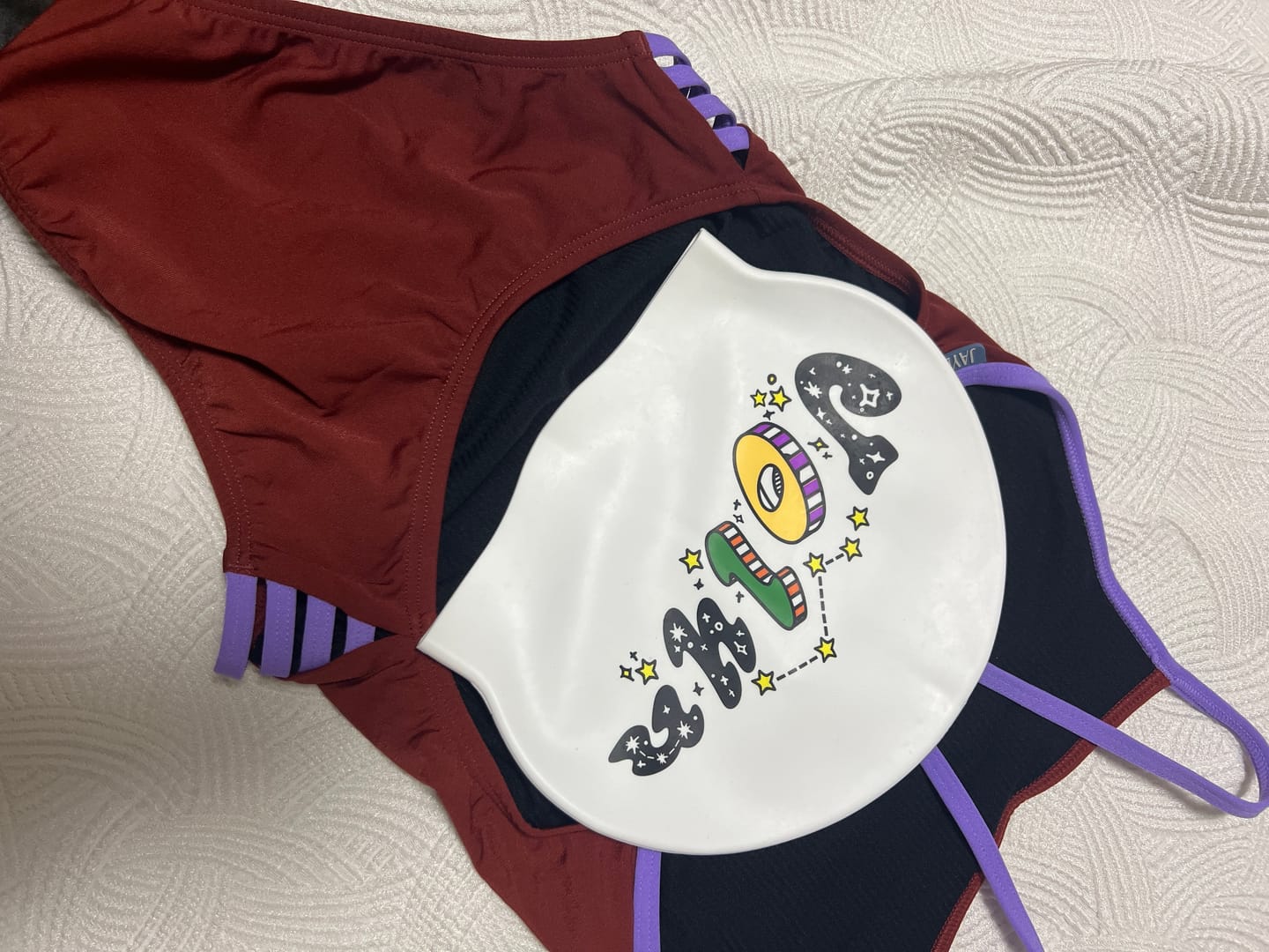 Customer photo review of ZAMBIA ONE PIECE - Cinnamon|Lilac Haze
