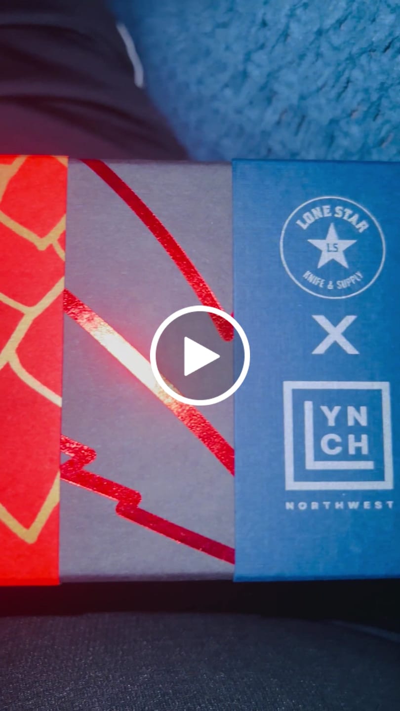 Customer video review of Lynch Blades USA 250 Swift Six 2.5" Fixed Blade – Patriotic G-Carta, MagnaCut Stonewash, Dual Sheath – Made in USA