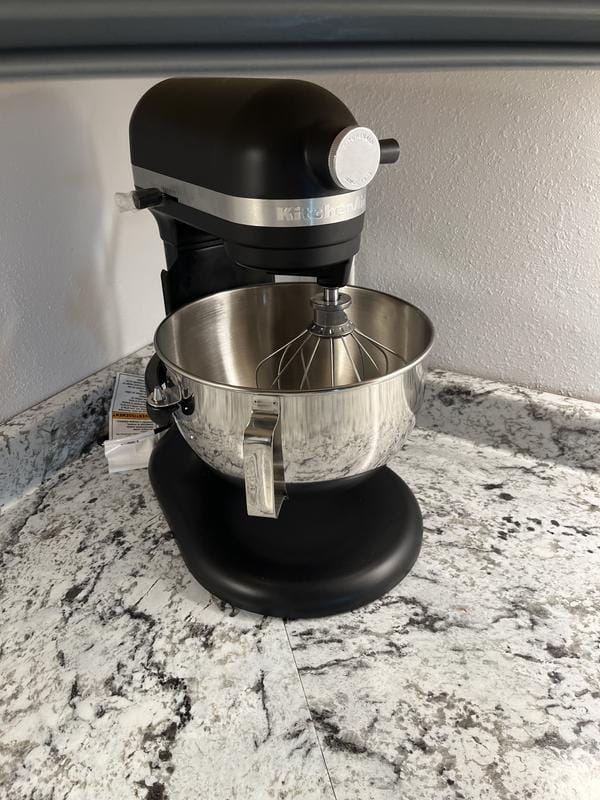 Customer photo review of KitchenAid® 7 Quart Bowl-Lift Stand Mixer