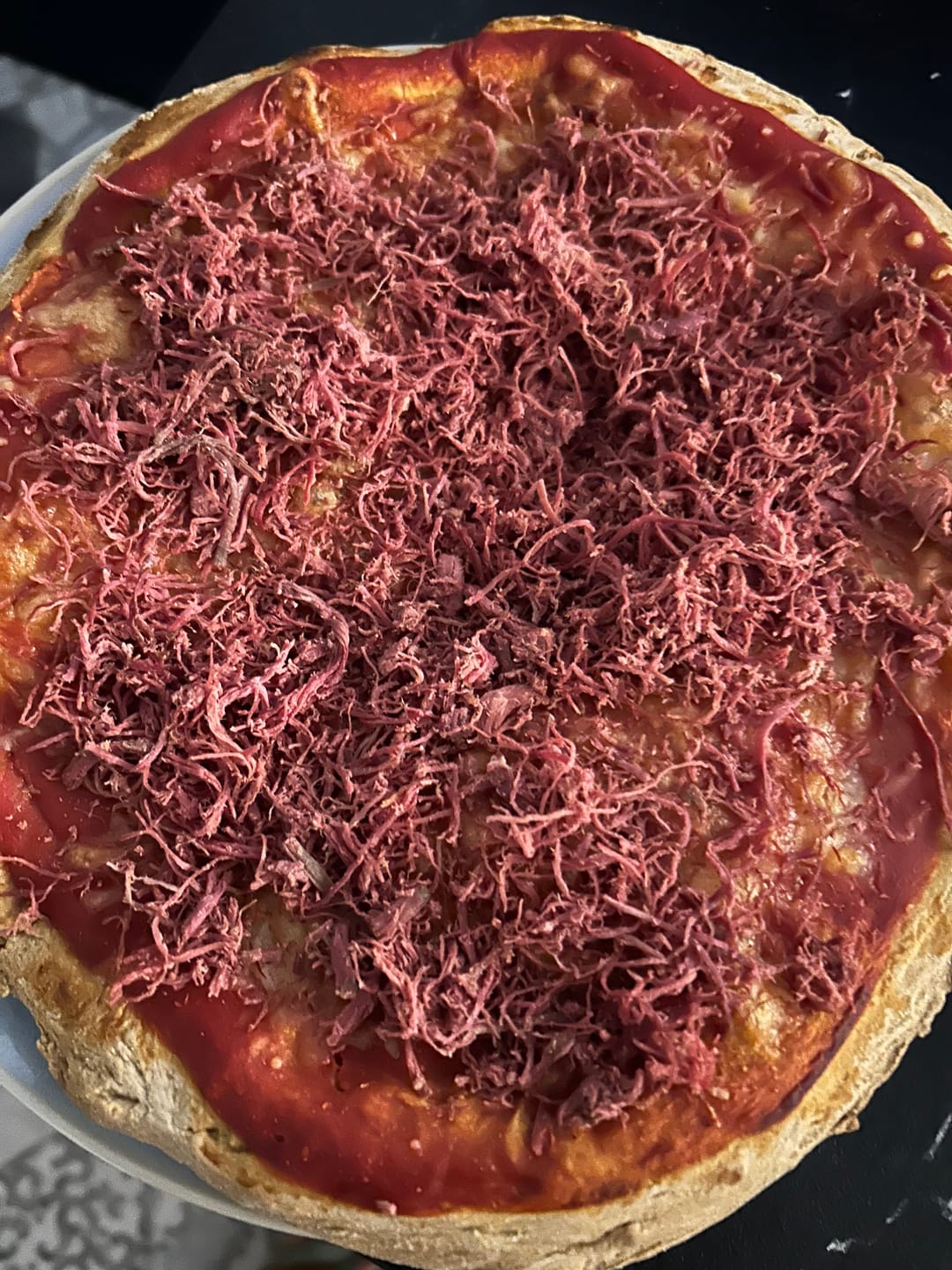 Customer photo review of Base Pizza proteica