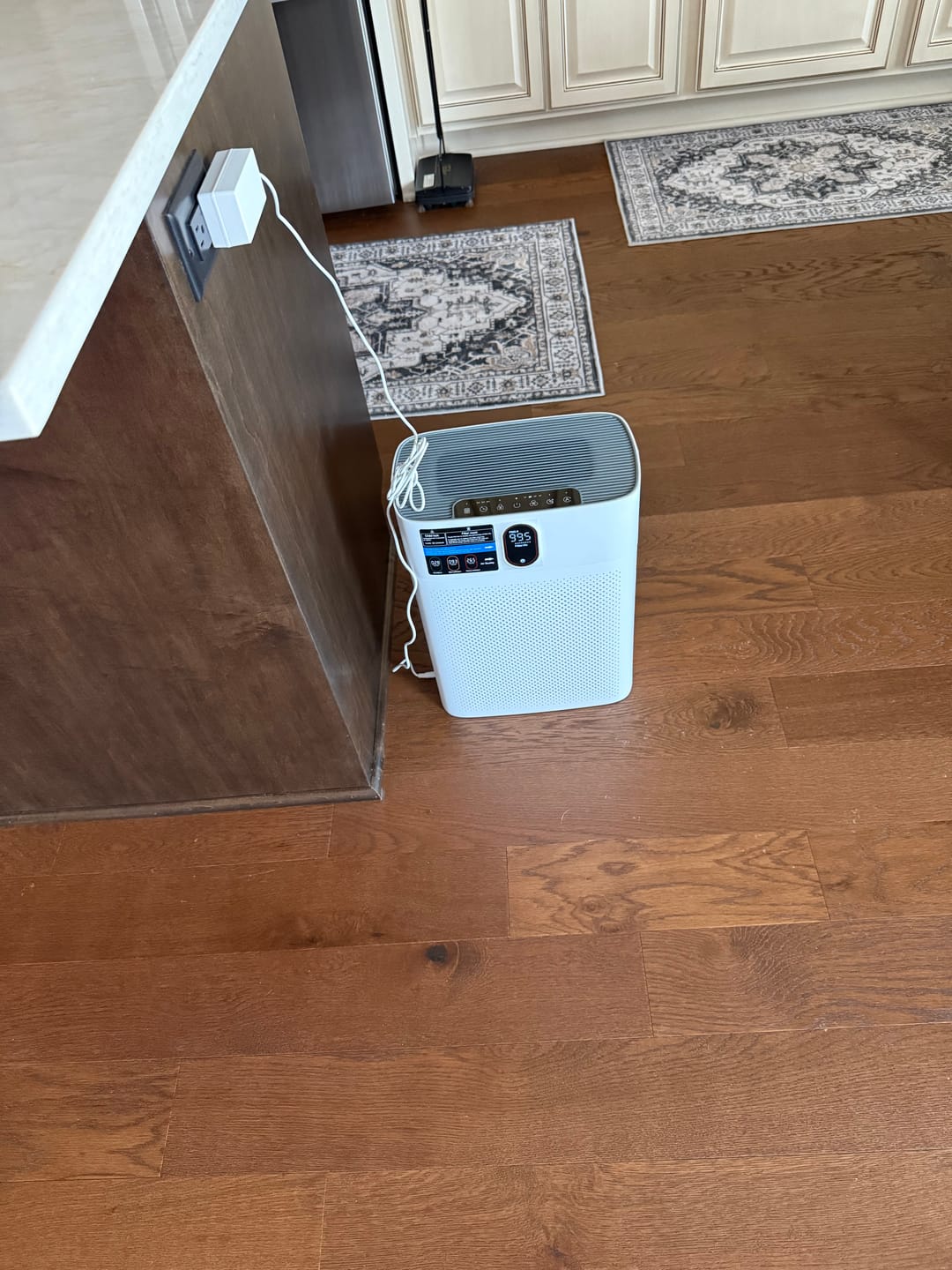 Customer photo review of Smart Air Purifier V1 Pro – Powerful HEPA Filtration with PM2.5 Sensor, App & Voice Control for Clean Indoor Air