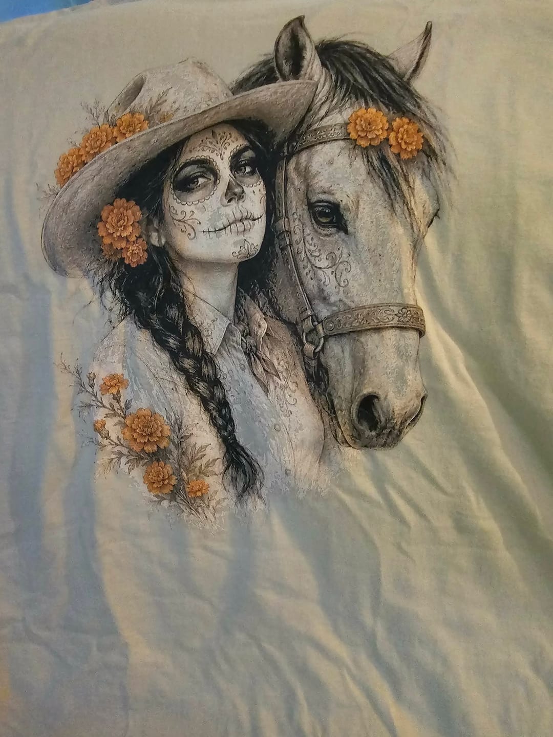 Customer photo review of Bone Rider Tee