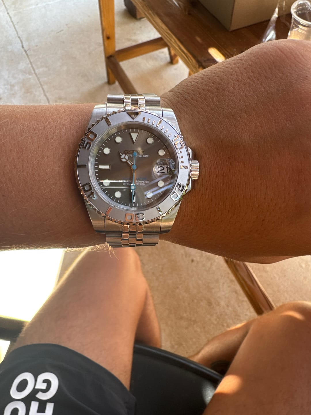 Customer photo review of “Jubilee Olive” - Diver Series