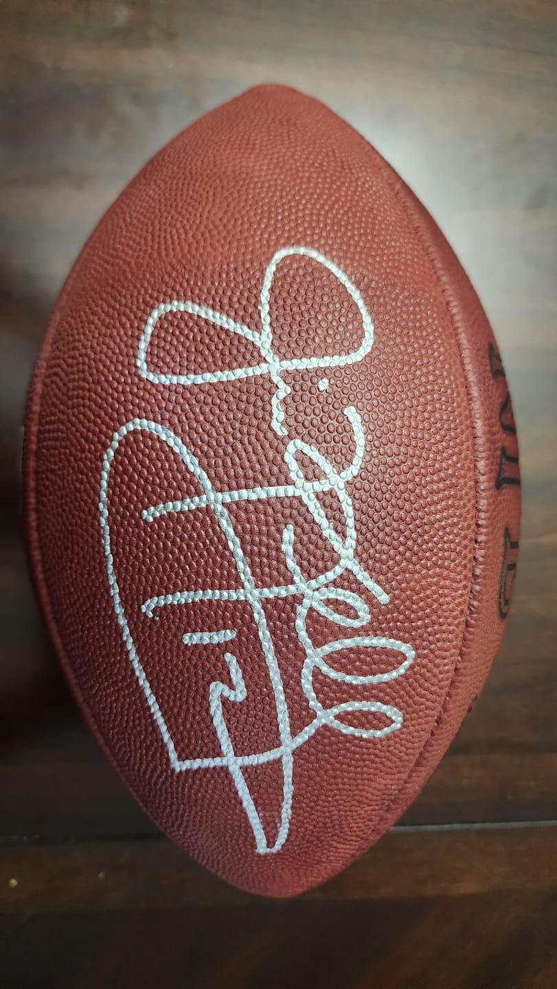 Customer photo review of Jim Kelly Autograph Signing