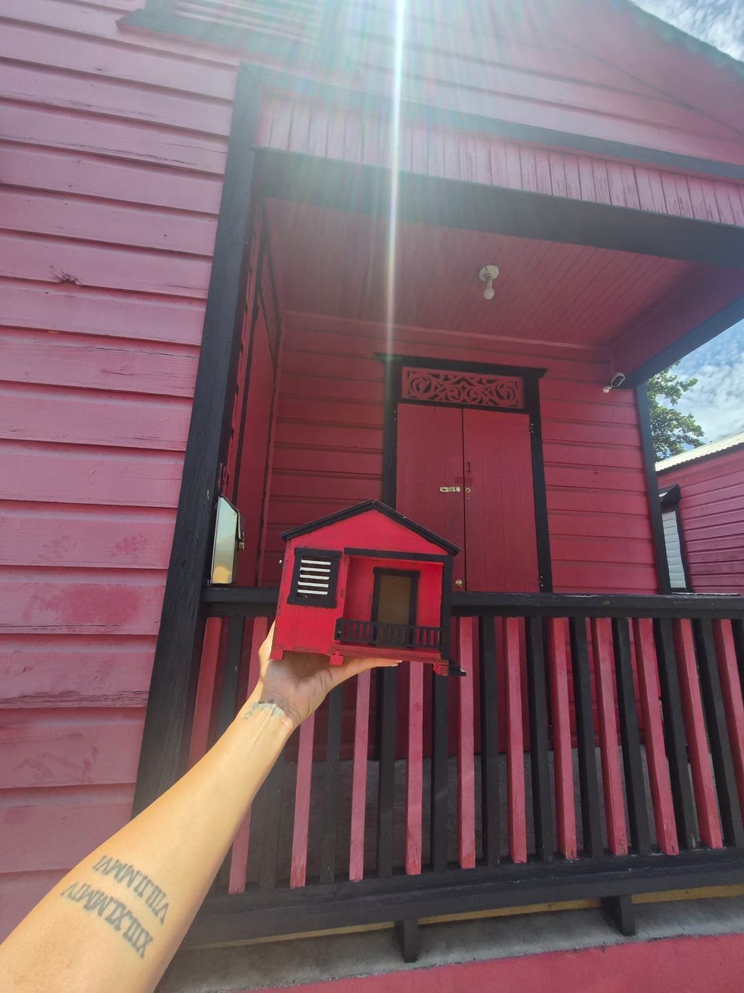 Customer photo review of La Casita de Campo - Modelo Primavera | Manualidad
