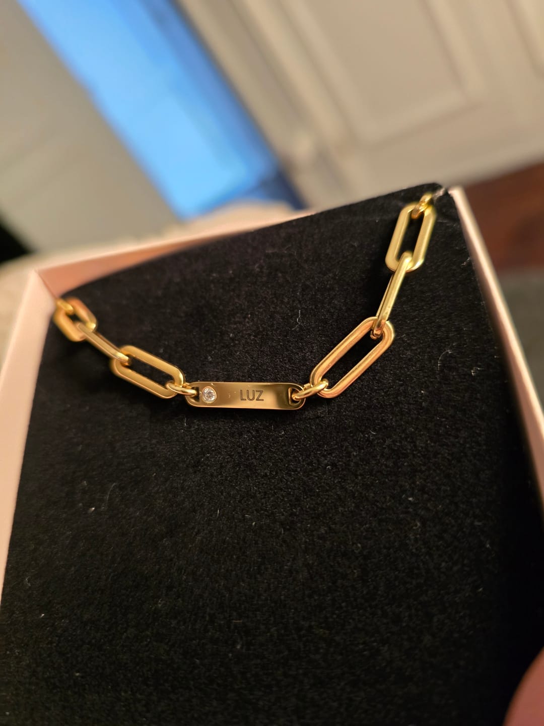 Customer photo review of Colar Matilde