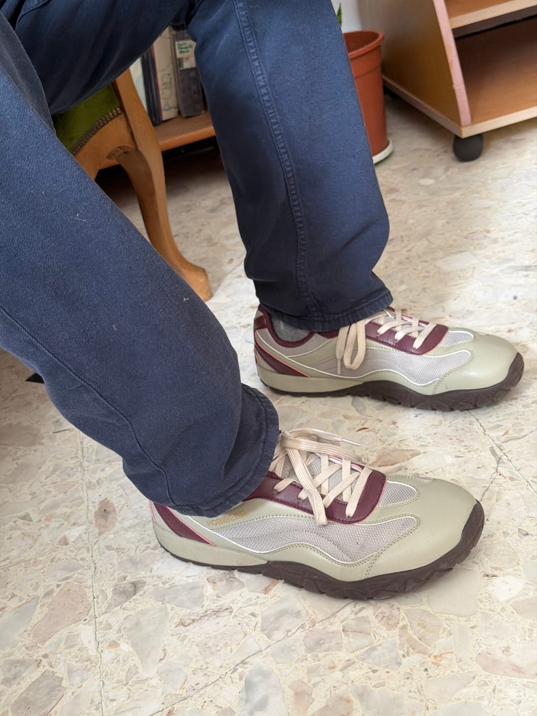 Customer photo review of Hickory - Wide Toe Sneakers